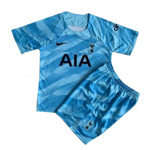 Tottenham Hotspur Målvakt Hemmakläder Barn 2023-24 Kortärmad (+ Korta byxor)